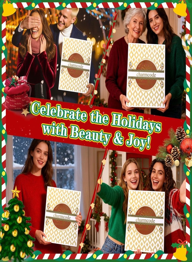 CHARMCODE Makeup Advent Calendar 2025 – 24 Days Christmas Make Up Gift Set for Adlut Women & Teen Girls, CHARMCODE Xmas Cosmetic Countdown Calendar, Full Holiday Beauty Kits with Surprises - Image 4